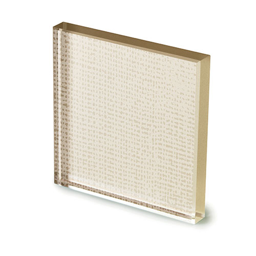 Net glass laccato champagne