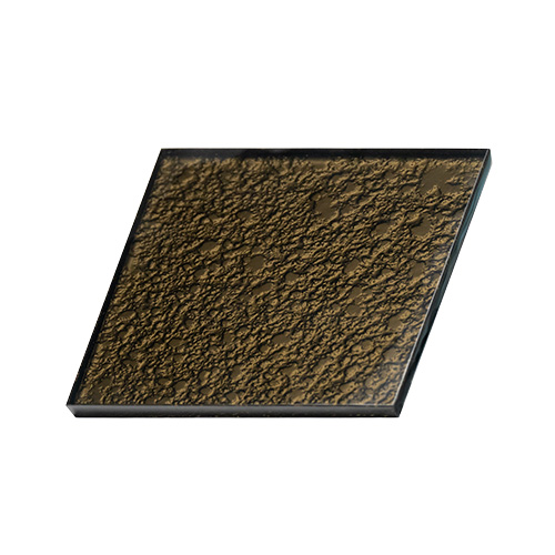 Liquid glass bronzo specchio