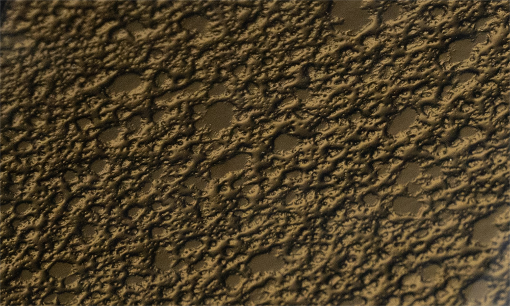 Liquid glass bronzo specchio -dettaglio
