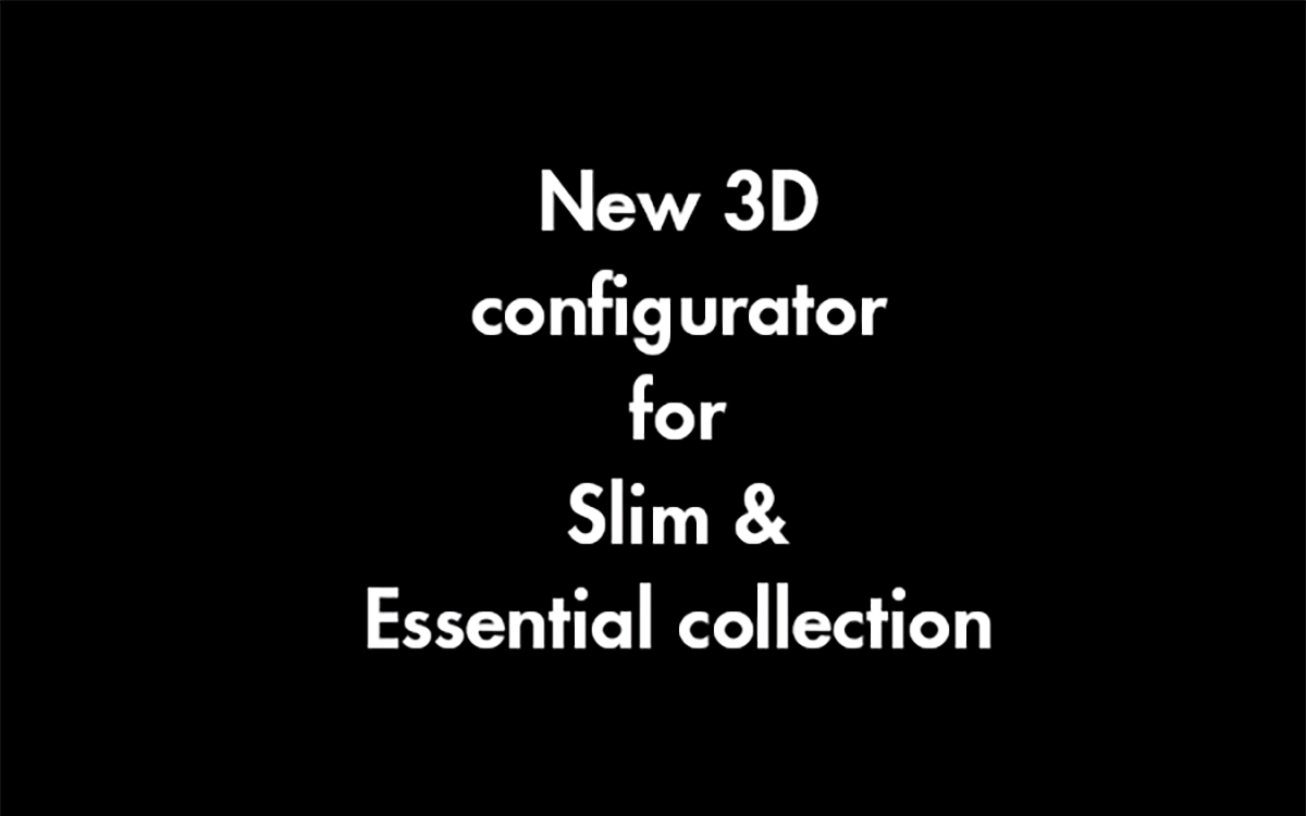 NUOVO CONFIGURATORE 3D