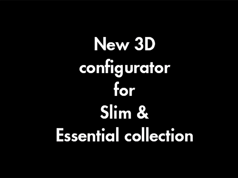 NUOVO CONFIGURATORE 3D